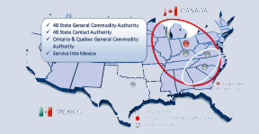 Continental Express Service Area